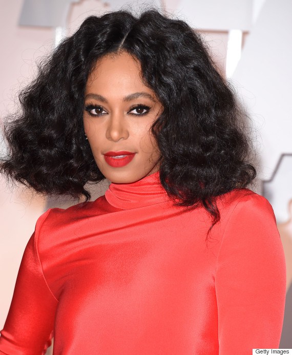 HOLLYWOOD, CA - FEBRUARY 22: Solange Knowles arrives at the 87th Annual Academy Awards at Hollywood & Highland Center on February 22, 2015 in Hollywood, California. (Photo by Steve Granitz/WireImage)
